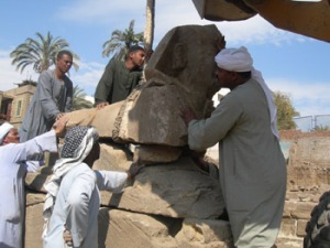 Reconstructing Nectanebo sphinx