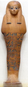 Archive photo of one of the eleven missing shabti’s belonging to Yuya. (Photo courtesy of the Egyptian Museum, Cairo)